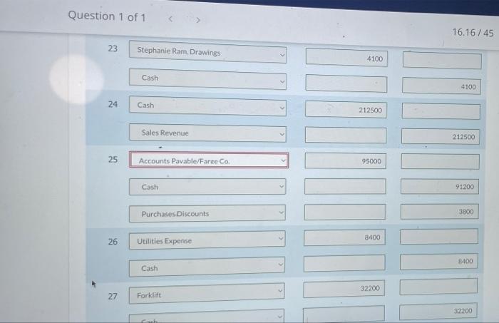Customer Names Credit Terms Balances 8/25 Jose Mendes 3/20 N/60 $10,000 8/28
