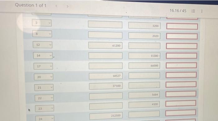 Dates Creditors Names Credit Terms Balances 8/22 Lisa Supplies Company 1/10 N/60