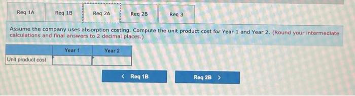 operations: 26 Variable conte per unit: Manufacturing Direct materials Direct labor Variable