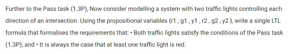 Further to the Pass task (1.3P), Now consider modelling a system with