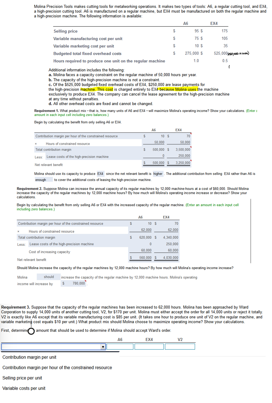  Req 1 & 2 are done and correct. Help with req