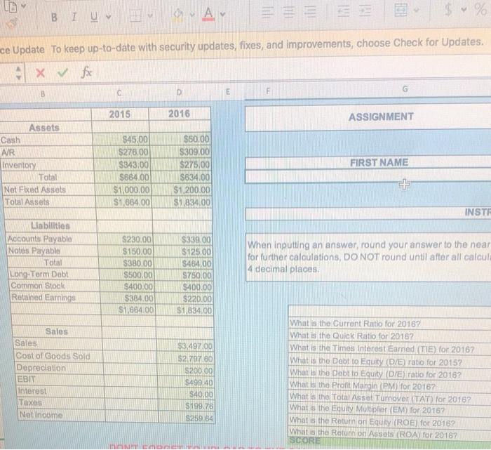  Ich u v H % ce Update To keep up-to-date with