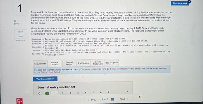 Could I get some help with these please! Tony and Suzie have