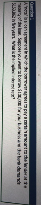  in which the bo r agrees to pay a certain amount