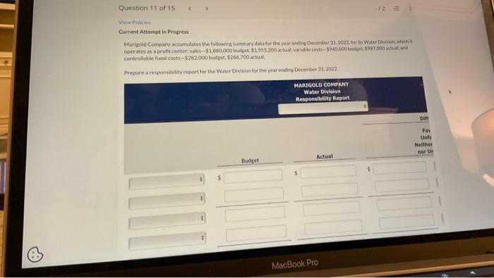 11 Current Attempt in Progress controllable fued costs - $282,000 bodet. $286,700