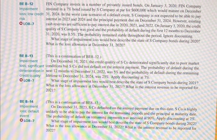 Please only answer the questions under BE 813. The answers should be