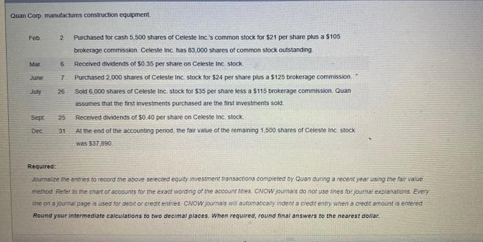  Please help me correct the red Duan Corp. manufactures construction equipment.