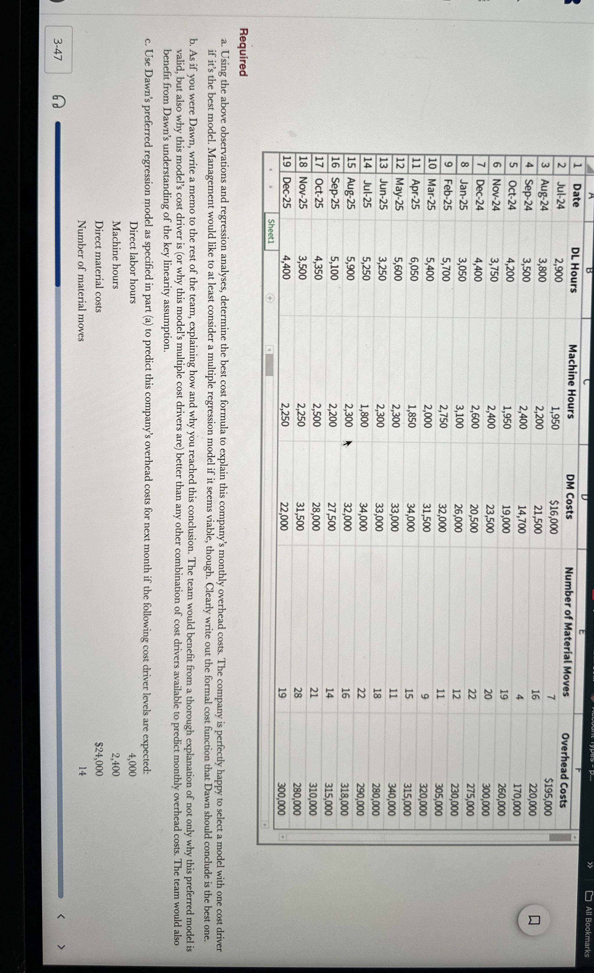  P3.6(LO 1,3), s Excel Business Writing Meyer Grove Company has traditionally