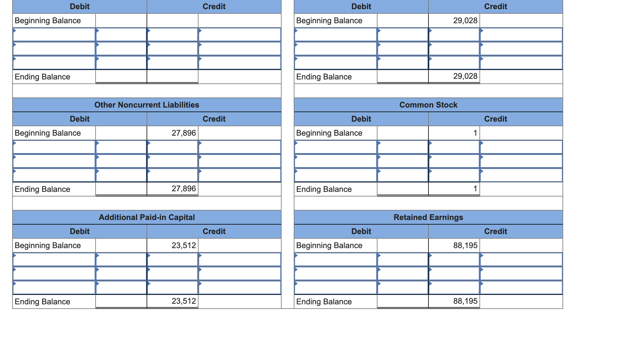  P2-5(Algo) Recording Transactions, Preparing Journal Entries, Posting to T-Accounts, Preparing the