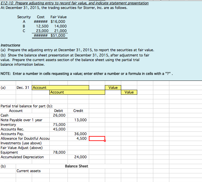  Please do parts (A) and (B). Prepare adjusting entry to record