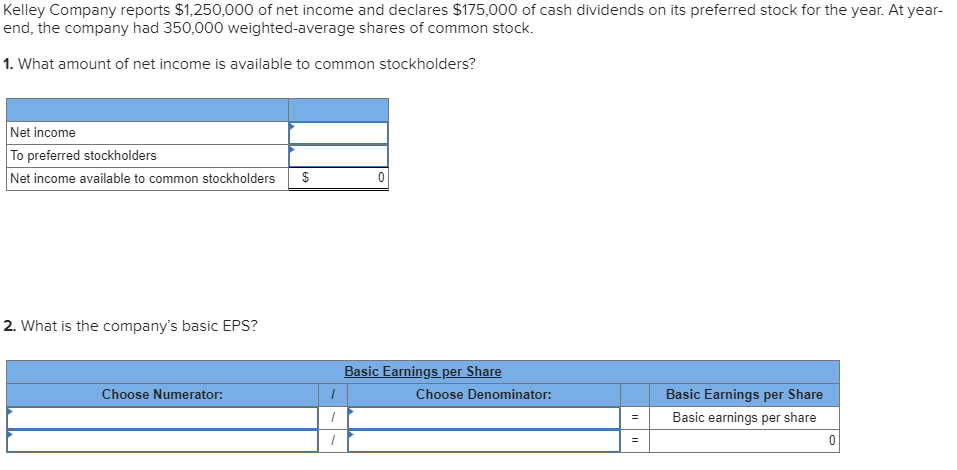  I need all three journals on the second part. Kelley Company