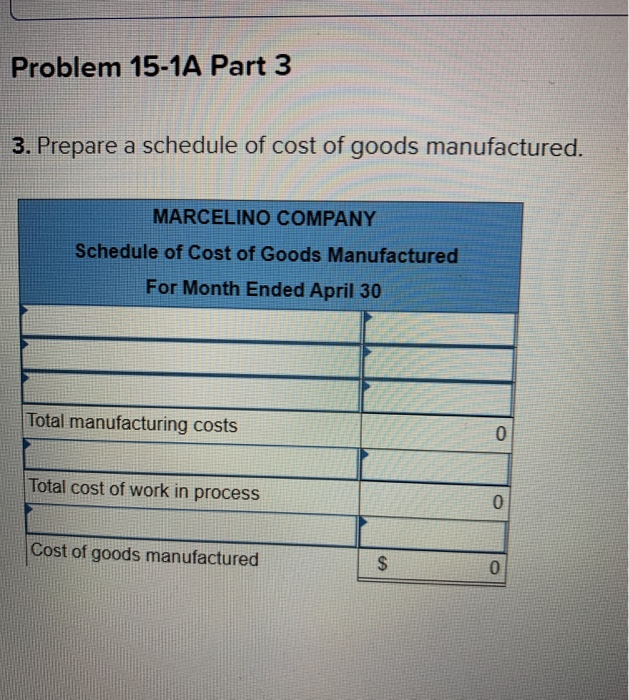 Raw materials purchases in April are $530,000, and factory payroll cost in