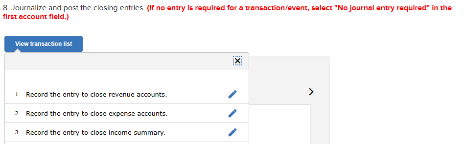 entries to record a sale: first, debit cash or accounts receivable and