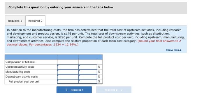 just completed 76 units of a component for a customer. Each unit
