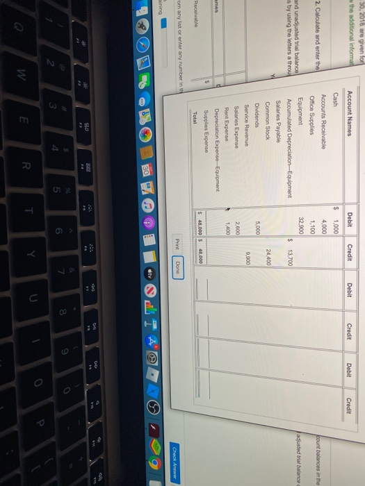 balances in the Adu 2. Calculate and enter the Adjusted Your Career