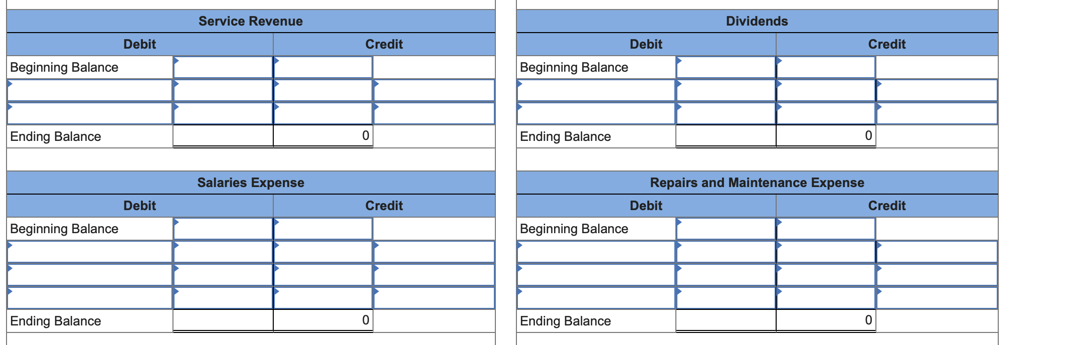 year: 1. March 12 Provide services to customers, $40,000, of which $19,000