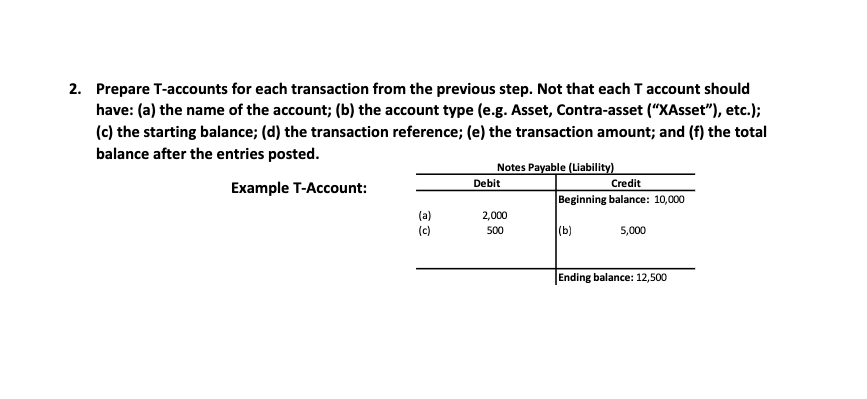 fill out all of the boxes (header, account names, amounts) and calculate