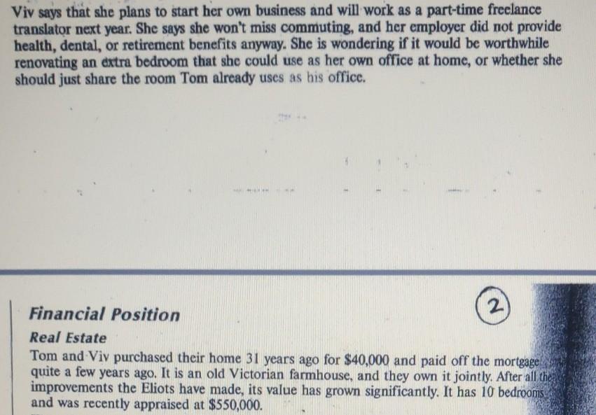 1, 2014 in order to get a second opinion on their financial