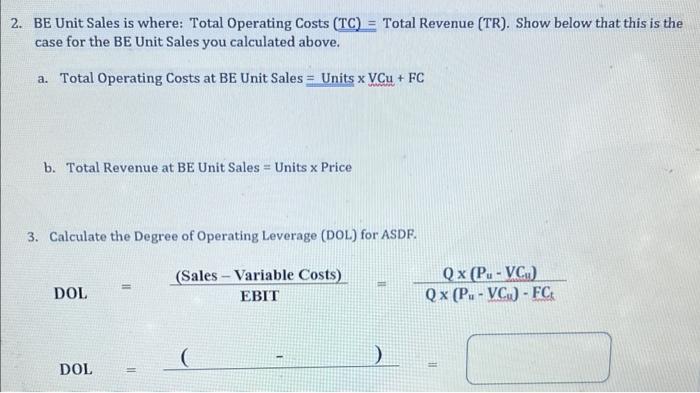 Income Statement Current Year Units Sold Unit Price Sales Revenue Variable Expenses
