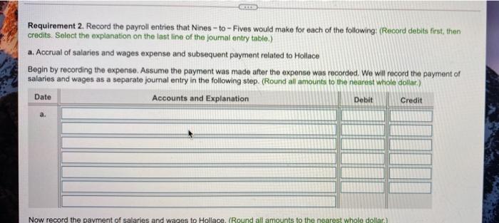 pay for hours above 40. Nines - to-Fives withholds income tax (10%).