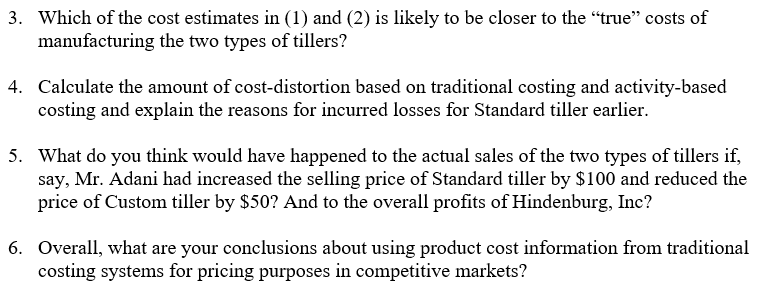 Materials (\$ per unit) & $300 & $500 \\ \hline Orders processed