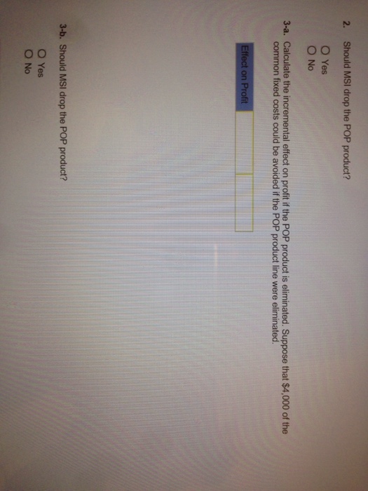 is considering eliminating a product from its ToddleTown Tours collection. This collection