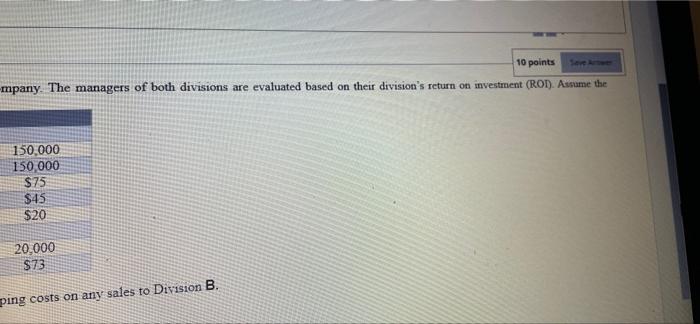 please help me! I only have 30 minutes Question 4 Division A