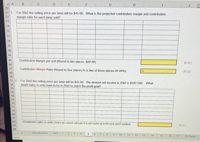 Projected Income Statement For the Period Ending December 31, 20x1 $1,125,000.00 750,000.00