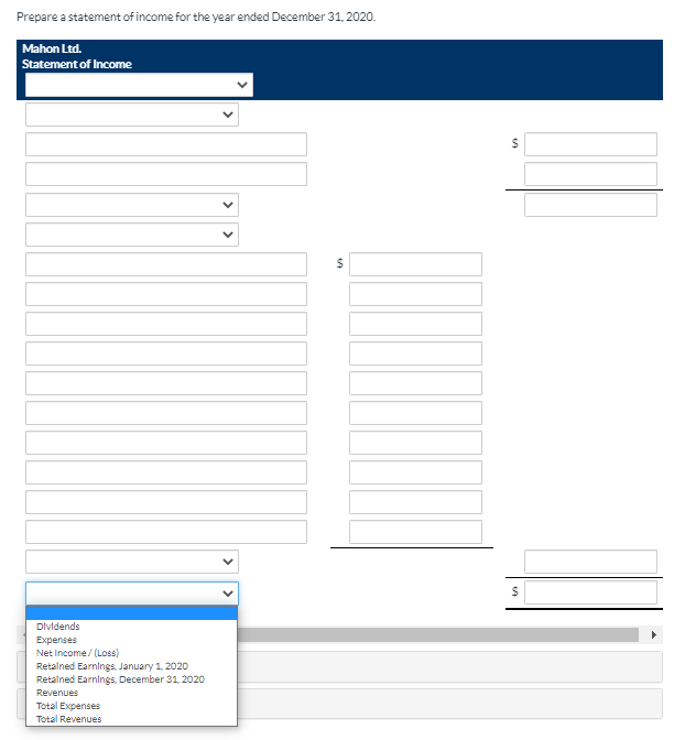 boss brought him the following information: Accounts Payable Cash Notes Payable Inventory