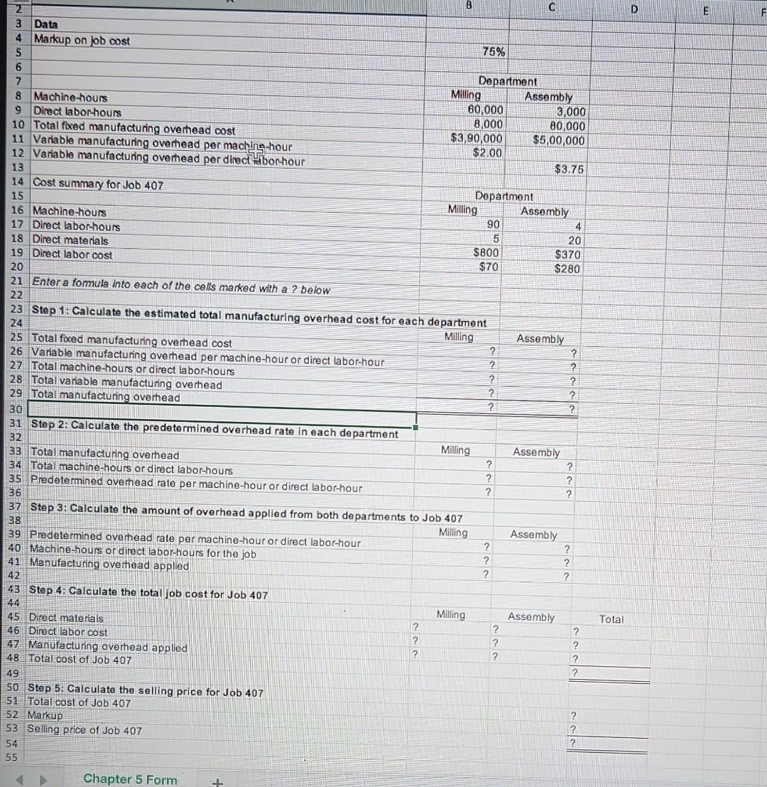 well. thanks Mapter 5: Applying Excel: Excel Worksheet (Part 1 of 2)
