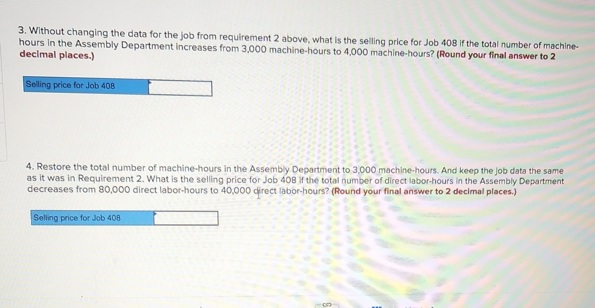 contain question marks. The Chapter 5 Form worksheet is to be used