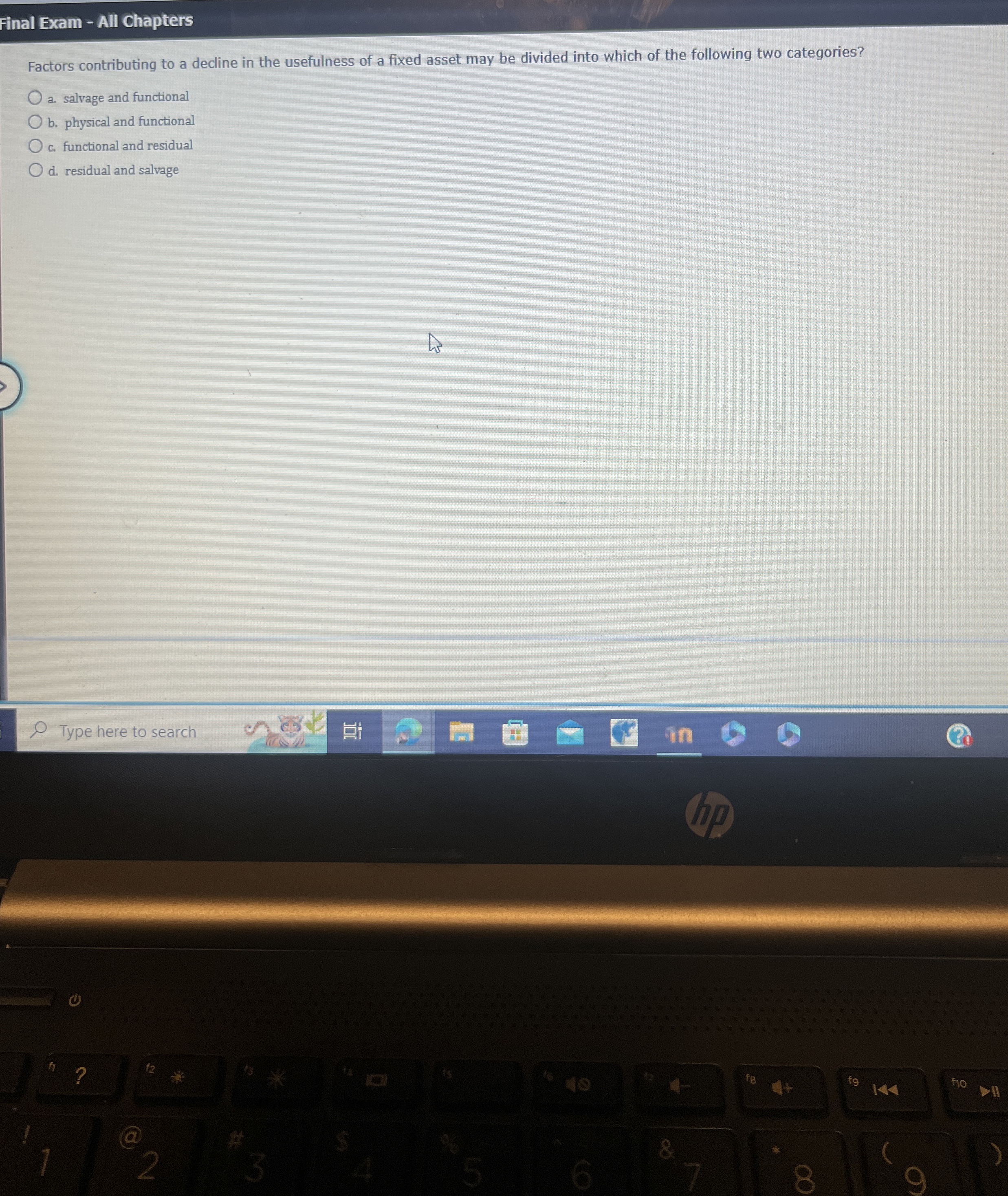  Final Exam - All Chapters Factors contributing to a decline in