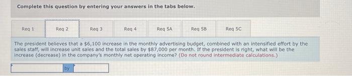 manager is convinced that a 10% reduction in the selling price, combined