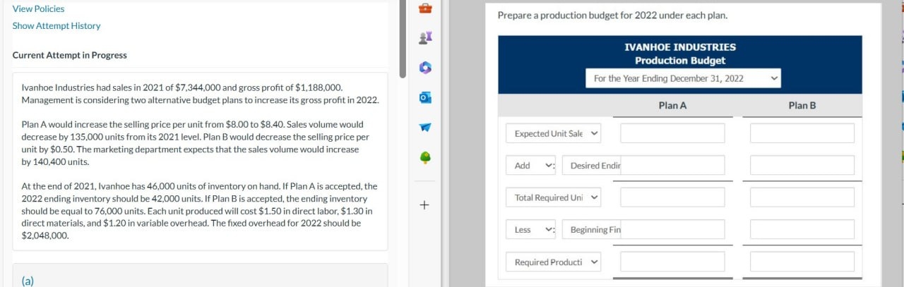  View Policies Show Attempt History Current Attempt in Progress Ivanhoe Industries