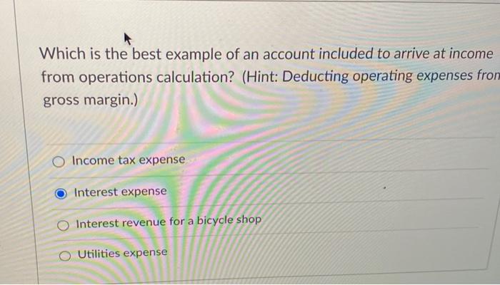  help help help Which is the best example of an account