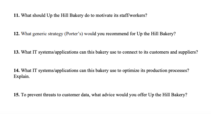 also serve breakfast and lunch in the store. Jack and Susan have