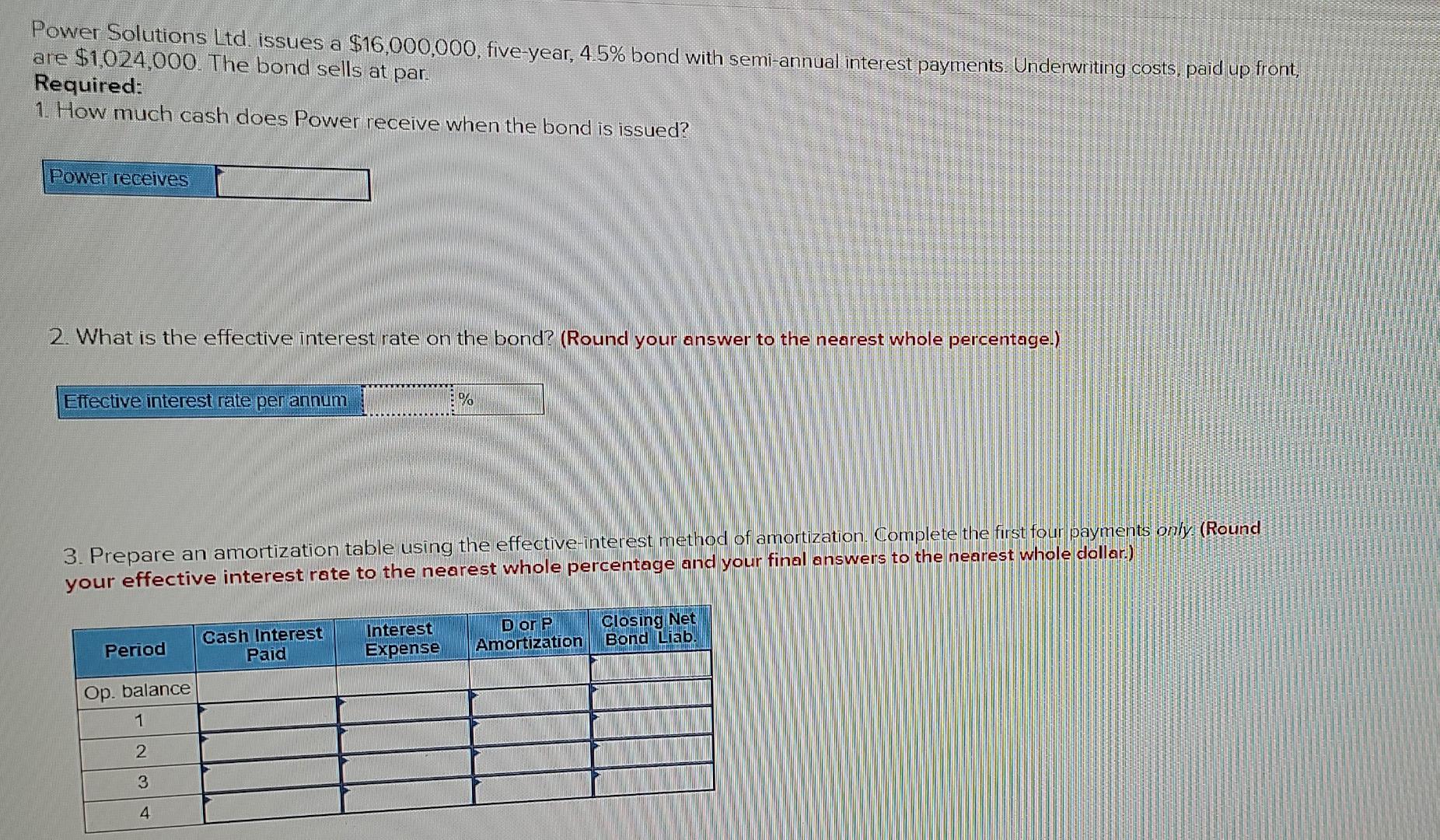  this is what I have Power Solutions Ltd issues a $16,000,000,