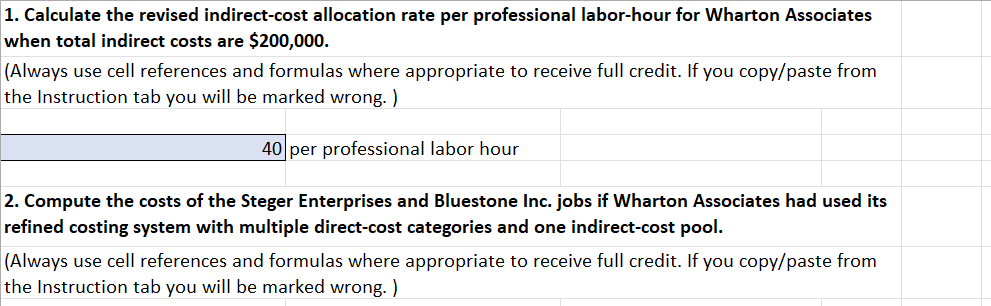 capacity and uses a cost-based approach to pricing (billing) each job. Currently