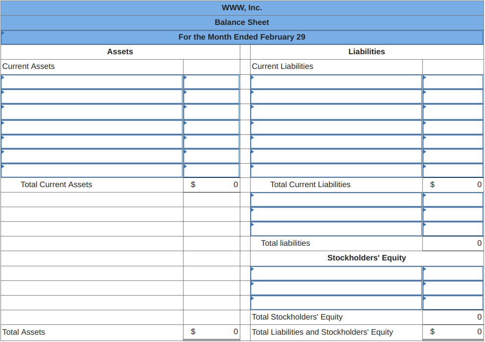 Income statement ** Cash Accounts Receivable Beg. bal eb. 19b eb. 26b