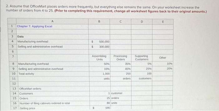 please answer it as soon as possible 2. Assume that OfficeMart places