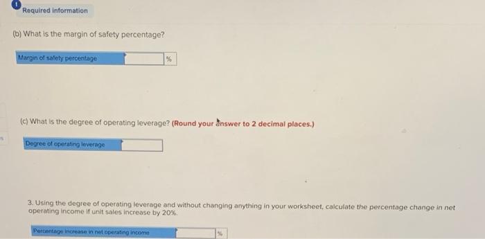 unit 7 Fixed expenses $240,000 8 9 Enter a formula into each