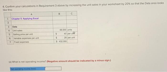 of the cells marked with a ? below 10 Review Problem: CVP