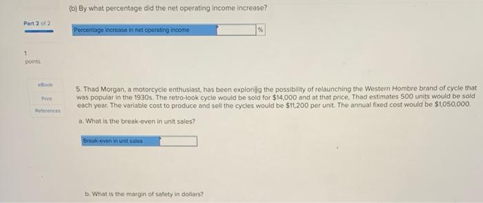 Relationships 11 12 Compute the CM ratio and variable expense ratio 13