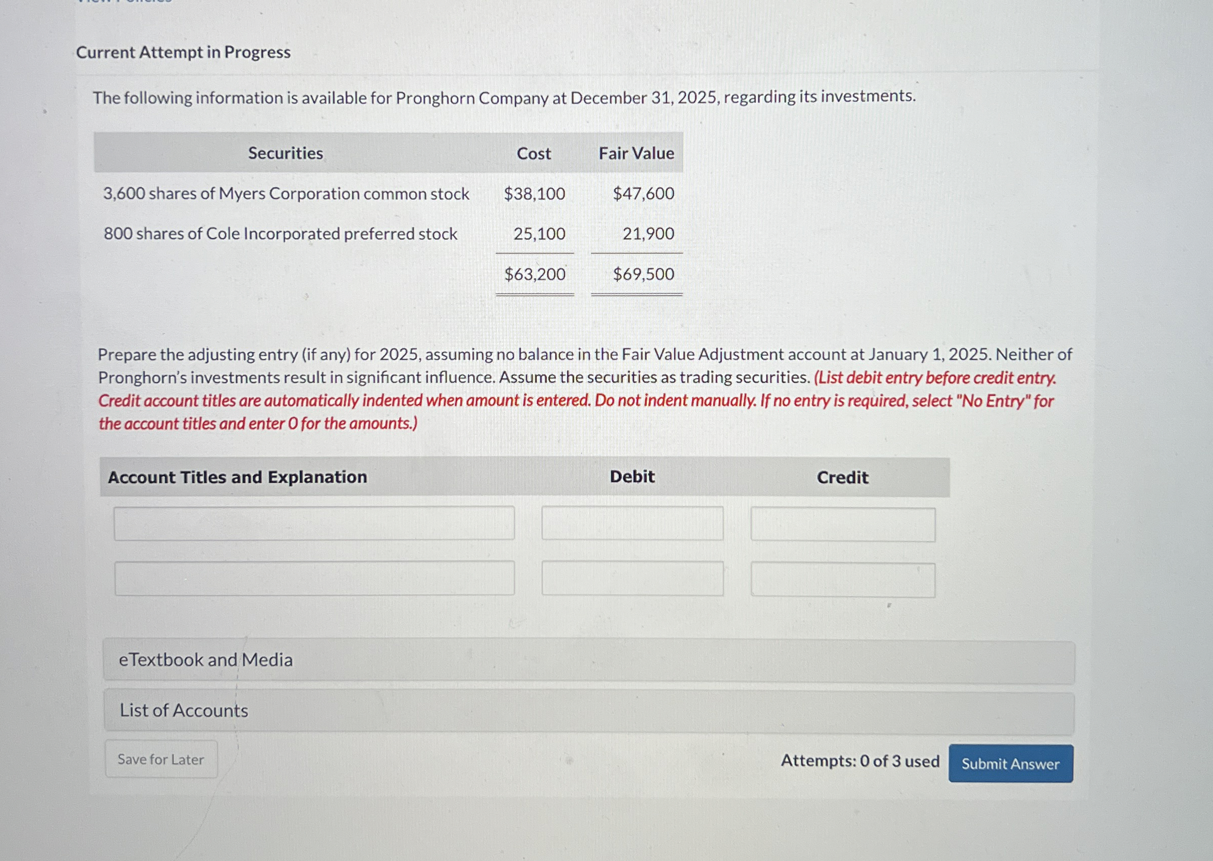  Answer correctly plz Current Attempt in Progress The following information is