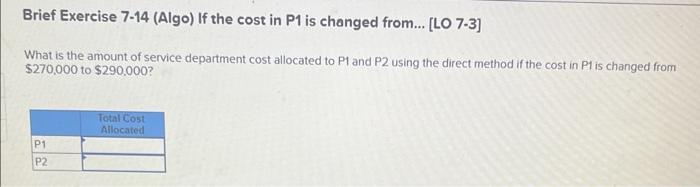 allocated using the step method with s1 going first and last one