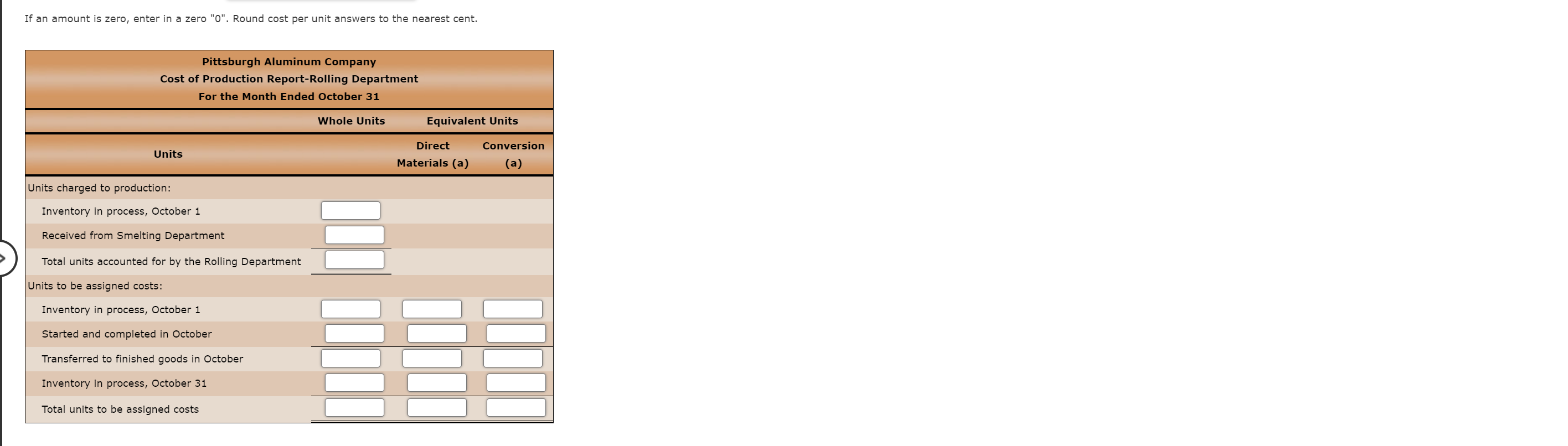 Ended September 30 \end{tabular}} \\ \hline & Whole Units & Equivalen &