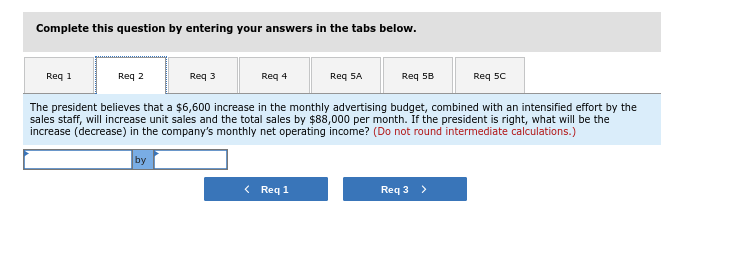 Applications; Contribution Margin Ratio; Break-Even Analysis; Cost Structure [LO6-1, LO6-3, LO6-4, LO6-5,