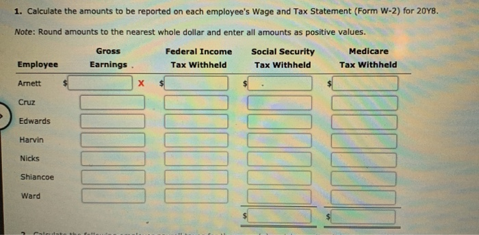 on Employer FICA Tax Ehrlich Co. began business on January 2, 2018