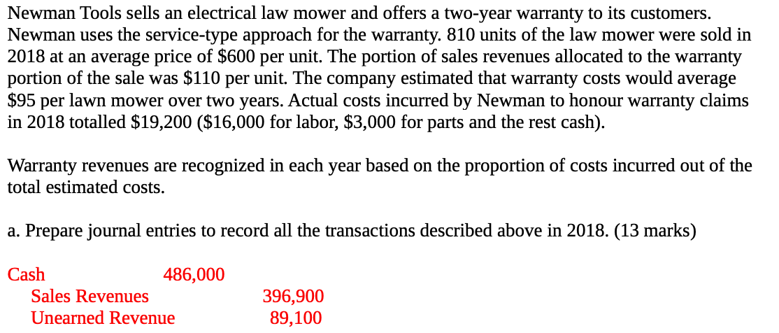Solutions provided as shown, please just show me how all the numbers
