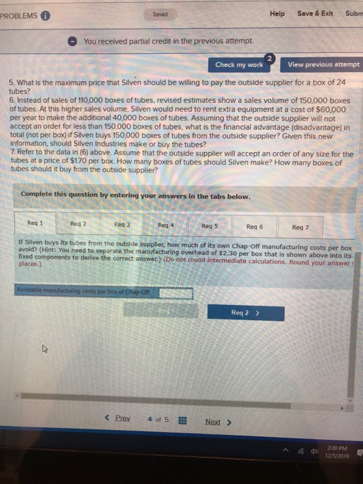 in the previous attempt. Check my work View previous attempt After considerable